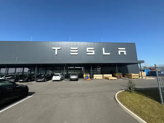 Tesla-Servicecenter in Kalsdorf bei Graz.