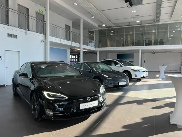 Tesla-Servicecenter in Leonding.